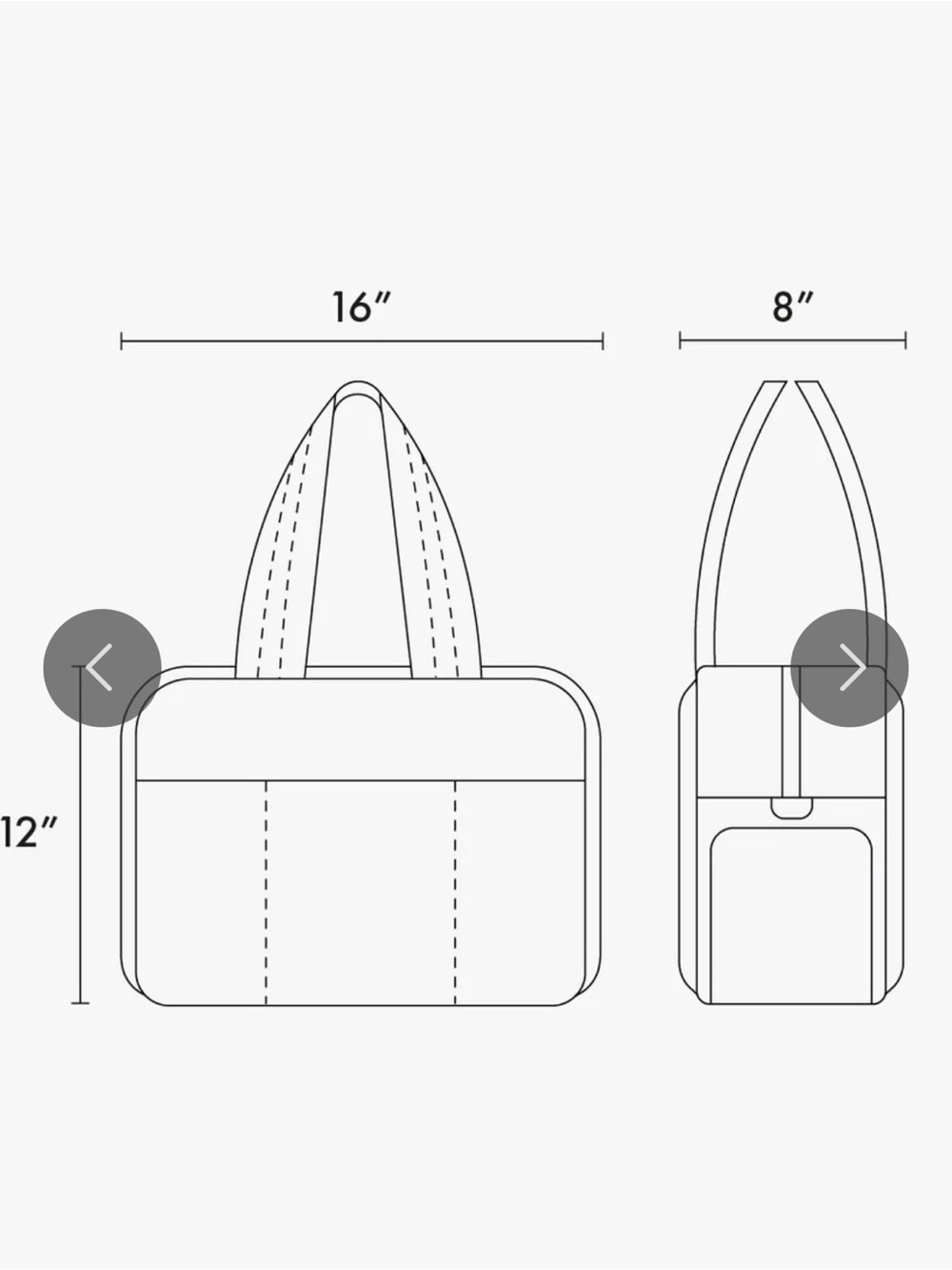 Calpak Luka Duffel Travel Bag in Matte Black NWT - Picture 10 of 12